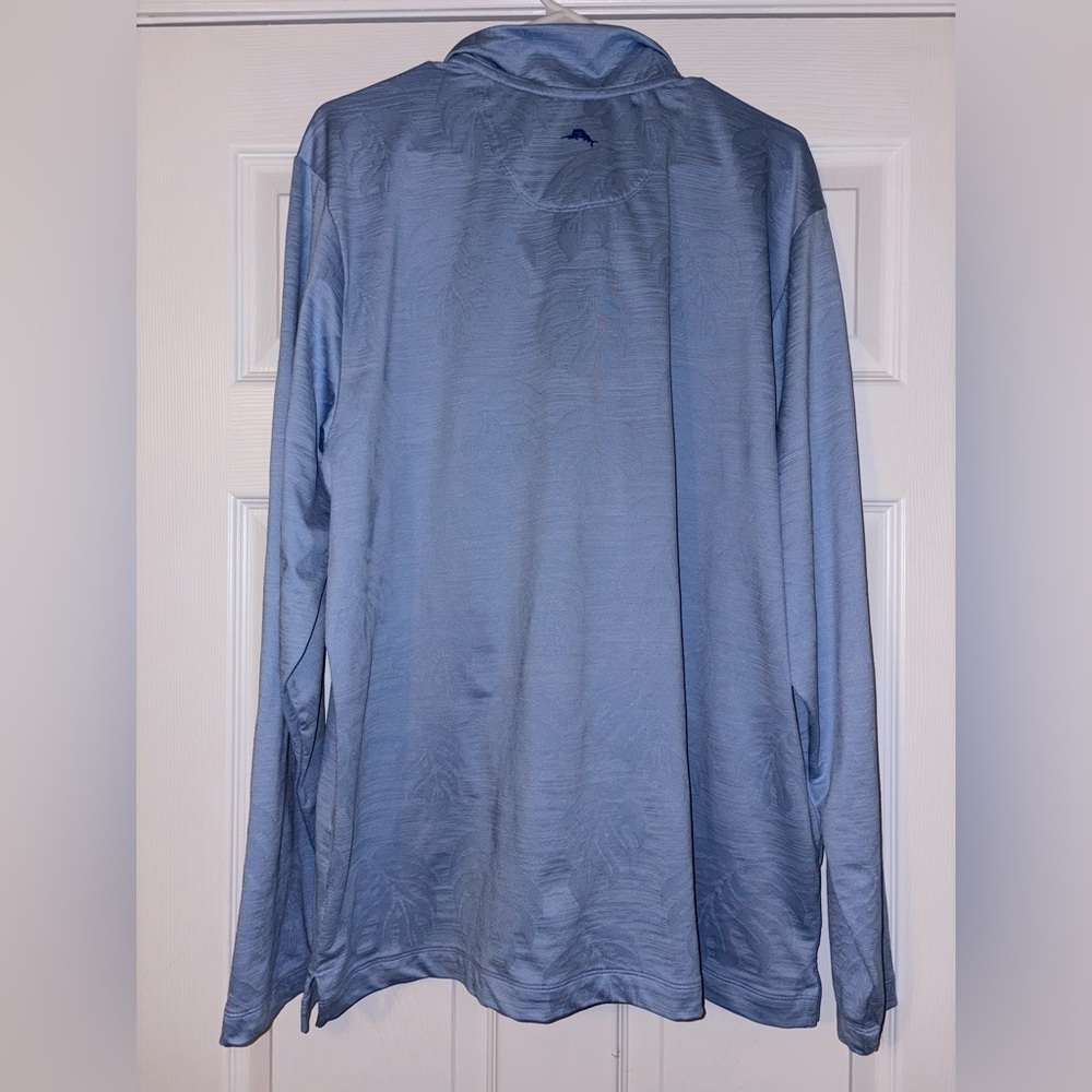 Tommy Bahama Palm Pro Half-Zip IslandZone® Sweatshirt - Picture 4 of 5